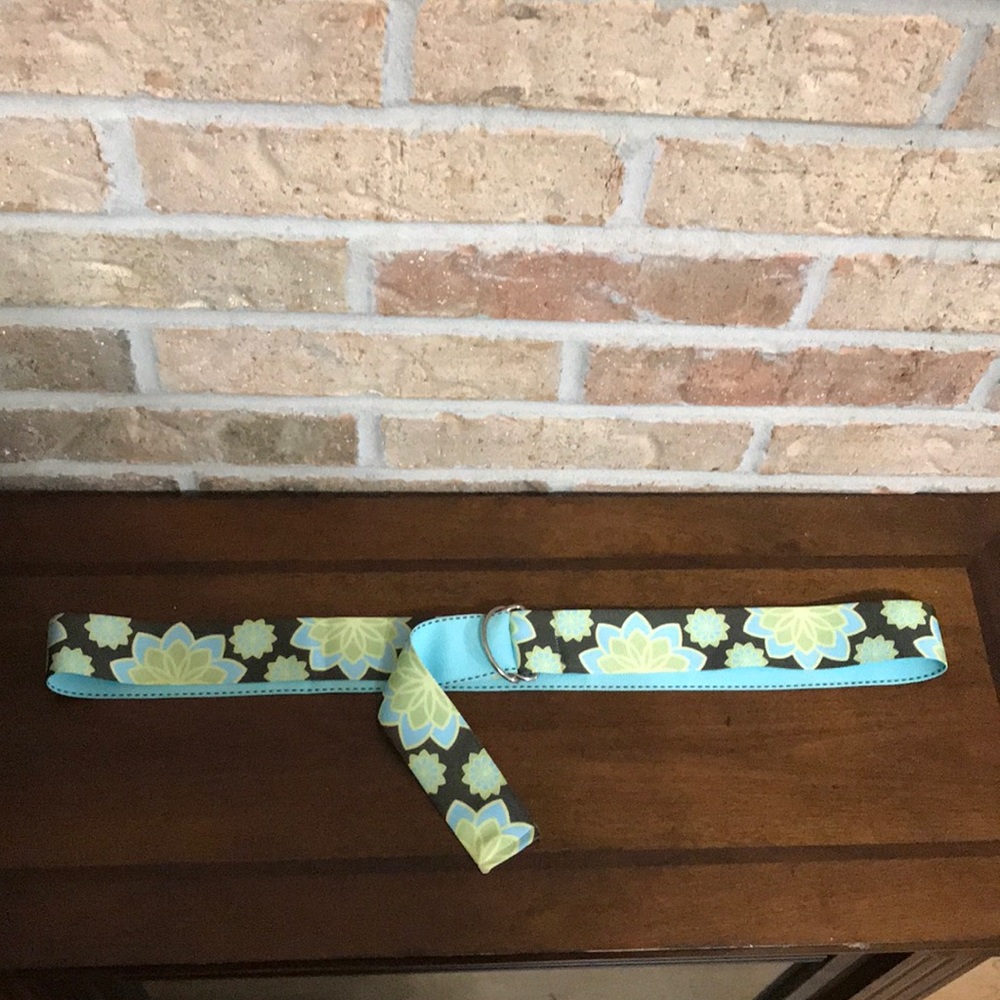 Blue Fabric Belt